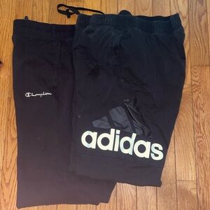 2 Pairs of Black Sweatpants